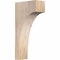 Ekena Millwork Huntington Smooth Corbel, Douglas Fir, 3 1/2"W x 8"D x 16"H COR04X08X16HUN00SDF - alternate 1
